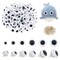 PH PandaHall 240 Sets Safety Eyes 6 Sizes Crochet Eyes Amigurumi Eyes Stuffed Animal Eyes Craft Eyes with Washers for Puppet Teddy Bear Crochet Plush Animal Making 9.5/12/14/15.5/17.5/19.5mm